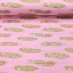 Ранфорс 240 см с глиттером цвет: розовый