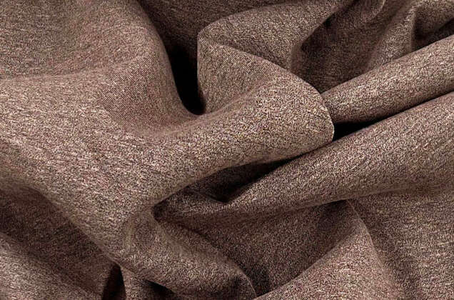Неопрен с хлопком, меланж серо-коричневый 2