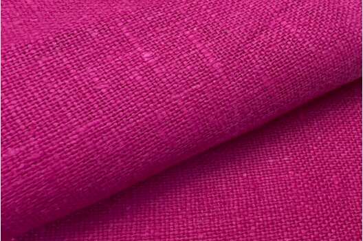 Лен декоративный 4С81, малиновый