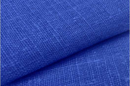 Лен декоративный 4С81, синий