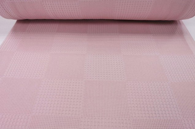 Вафельное полотно нежно-розовое 4049 3