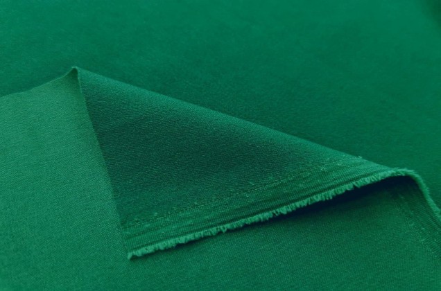 Костюмная ткань Анжелика, зеленый (258) 1