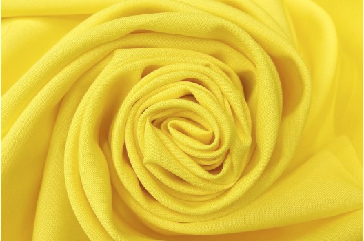 Габардин, лимонно-желтый, арт. 110