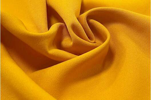 Дабл креп, цвет манго