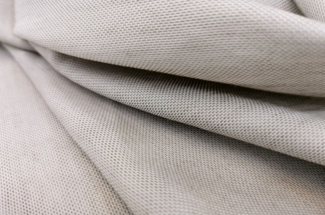 Тюль сетка, серый, с утяжелителем, 330 см, Турция 4