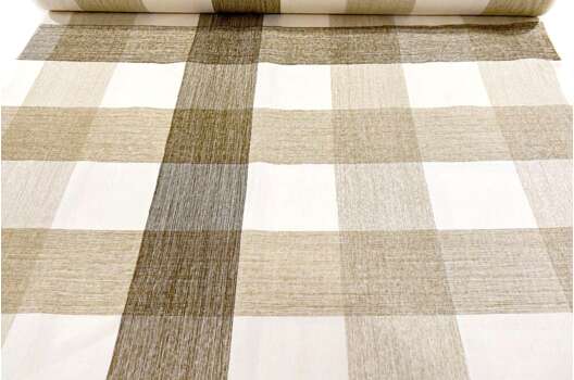 Тик, Бежево-коричневая крупная клетка 10х10 см