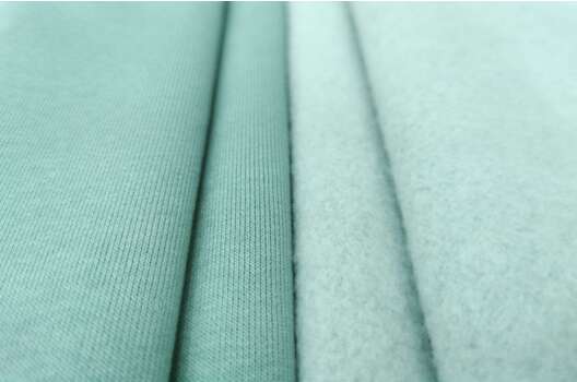 футер трех нитка начес светло-мятный