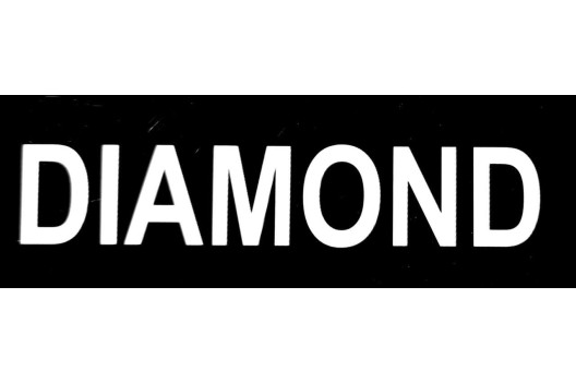 Термонаклейка Diamond 8х2,8 см