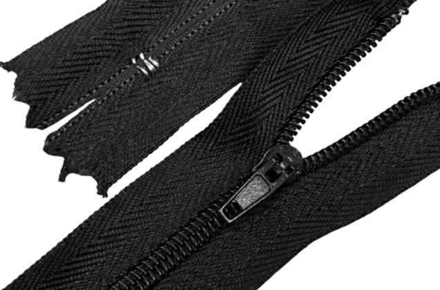 Молния брючная MaxZipper автомат, тип 3, неразъемная, 20 см, черная