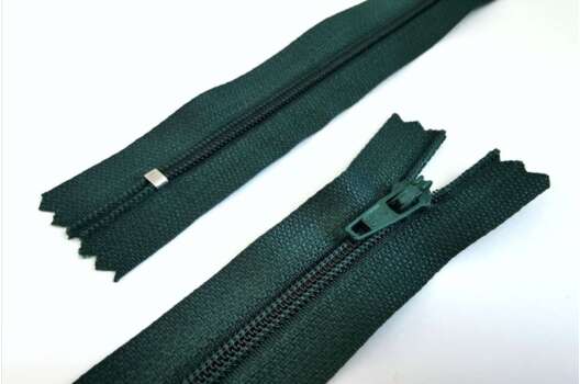 Молния брючная, 18 см, цвет 273 (изумруд)