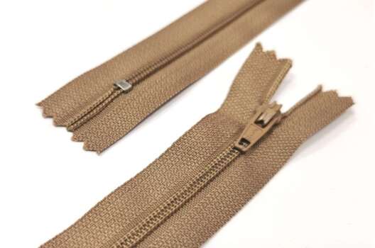 Молния брючная, 18 см, цвет 294 (загар)