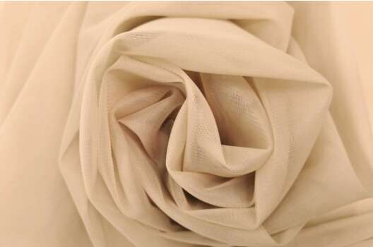 Фатин мягкий (еврофатин) Buse-Hayal, бежевый, 300 см., арт. 128