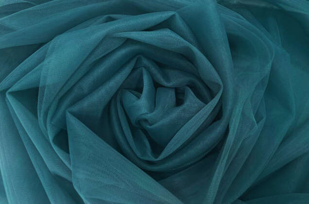 Фатин мягкий (еврофатин) Buse-Hayal, глубокая лагуна, 300 см., арт. 122