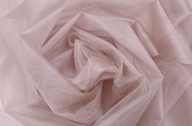 Фатин Kristal, розовый дым, 300 см., арт. 117