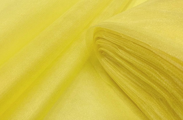 Фатин Kristal, желтая примула, 300 см., арт. 80 2