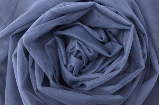 Фатин мягкий (еврофатин) Buse-Hayal, синий пепел, 300 см., арт. 73