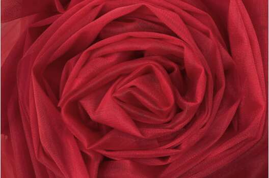 Фатин мягкий (еврофатин) Buse-Hayal, красный, 300 см., арт. 53