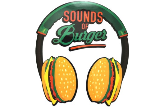 Термонаклейка Sound of Burger 20х18 см