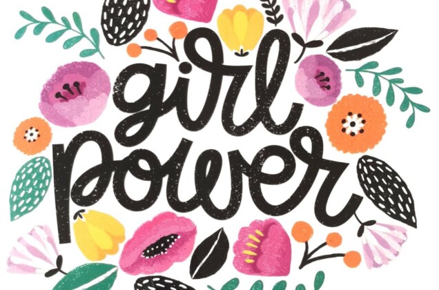 Термонаклейка Girl Power 22х25 см