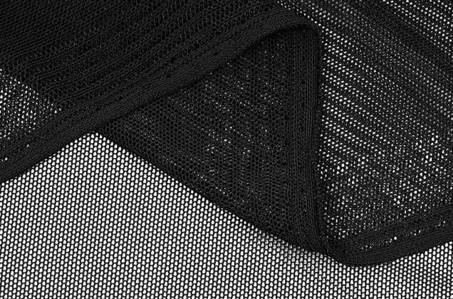 Сетка стрейч, черная 2