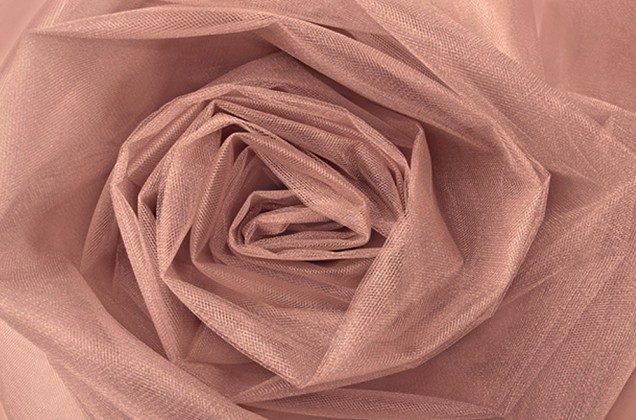 Фатин Kristal, розовый загар, 300 см., арт. 9
