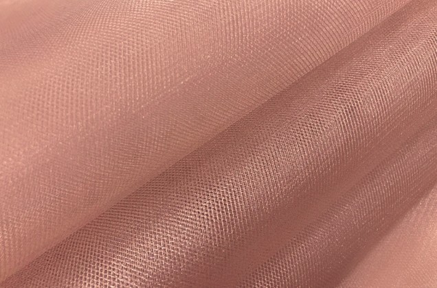 Фатин Kristal, розовый загар, 300 см., арт. 9 1