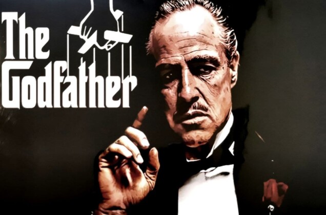 Термонаклейка The Godfather 18х27 см