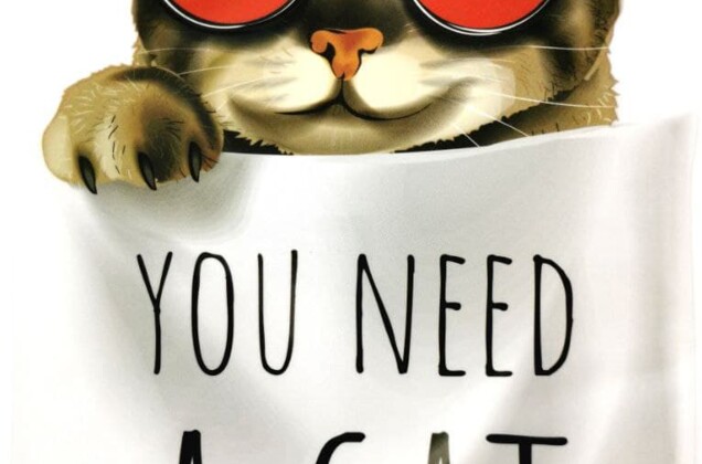 Термонаклейка You need a cat 29.5х18 см