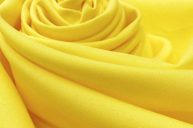 Габардин Фуа [Fuhua] лимонно-желтый, цвет 110 2