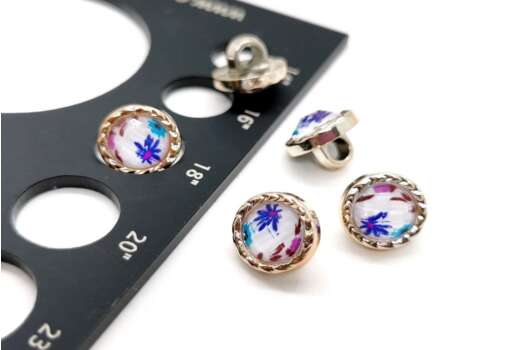 Пуговица пластиковая на ножке, 11.5 мм, К-29