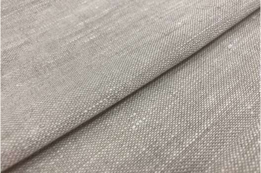 Лен костюмный 9С93, бежевый цвет