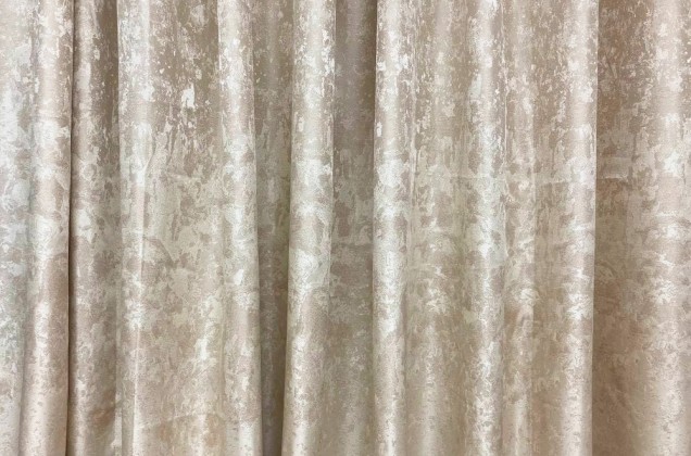 Портьерная ткань (купон 300 см), бежевое сияние
