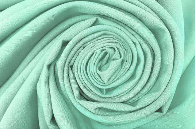 Габардин Фуа [Fuhua] светлая бирюза, цвет 201 (УЦЕНКА)