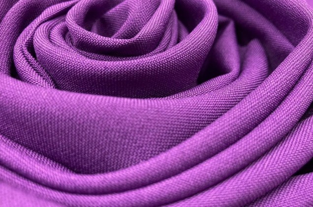 Габардин Фуа [Fuhua] фиолетовый, цвет 175 2
