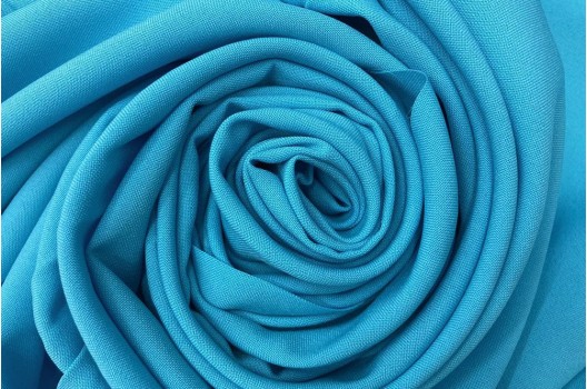 Габардин Фуа [Fuhua] голубой, цвет 206