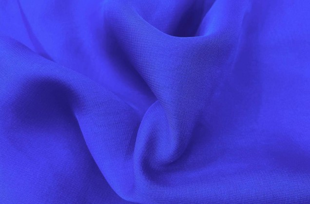 Шифон Винди, цвет шелковый голубой