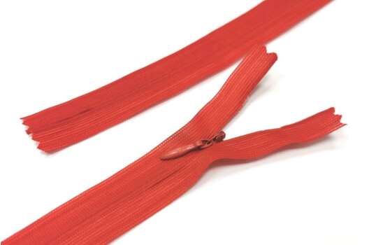 Молния потайная пряный апельсин (160), тип 3, неразъемная, 22 см, Турция