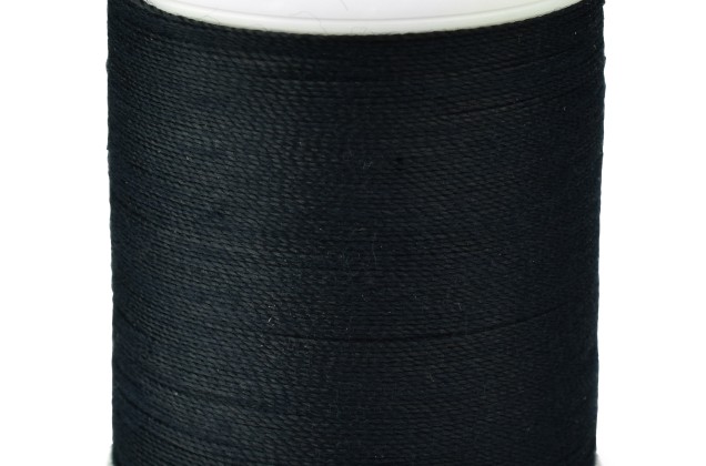 Нитки швейные для отстрочки Aerofil №35 (300) Madeira, цвет 8000-черный