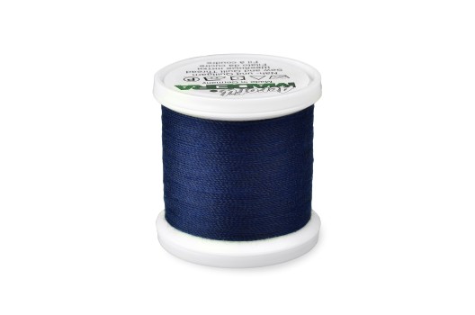 Нитки швейные для отстрочки Aerofil №35 (100) Madeira, цвет 8420-темный синий