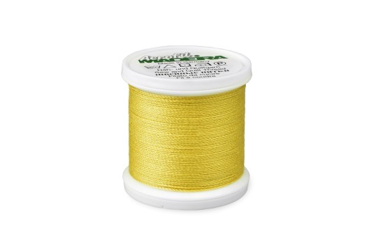 Нитки швейные для отстрочки Aerofil №35 (100) Madeira, цвет 8670-желтый