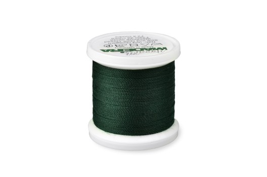 Нитки швейные для отстрочки Aerofil №35 (100) Madeira, цвет 8704-т.зеленый