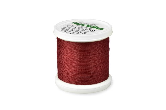 Нитки швейные для отстрочки Aerofil №35 (100) Madeira, цвет 8811-бордовый