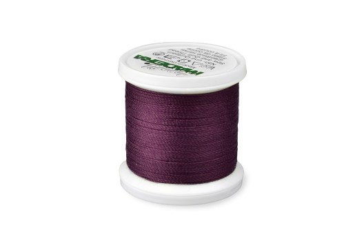 Нитки швейные для отстрочки Aerofil №35 (100) Madeira, цвет 9110-т.фиолет