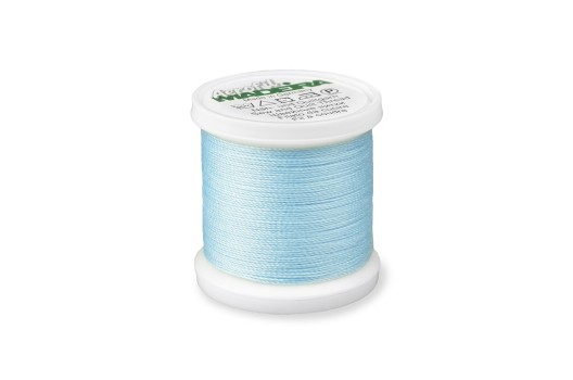 Нитки швейные для отстрочки Aerofil №35 (100) Madeira, цвет 9360-голубой