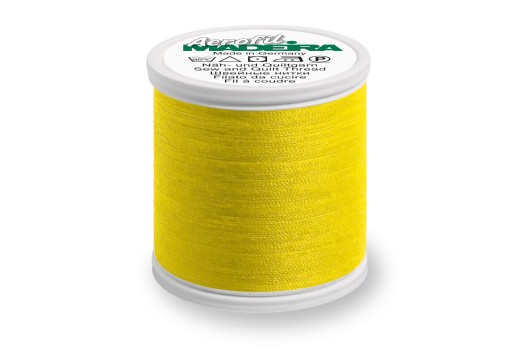 Нитки швейные универсальные Aerofil №120 (400 м) цвет 9360-желтый