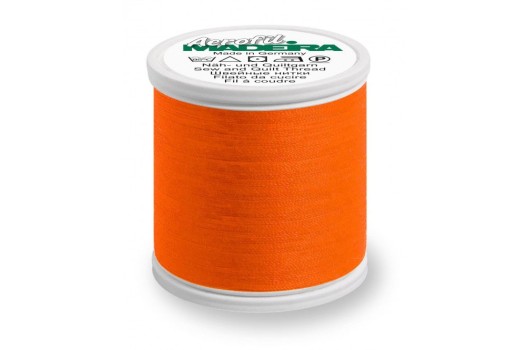 Нитки швейные универсальные Aerofil №120 (400 м) цвет 9837-оранжевый