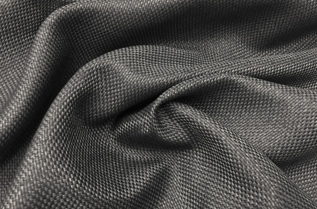 Ткань Блэкаут цвет серый 3