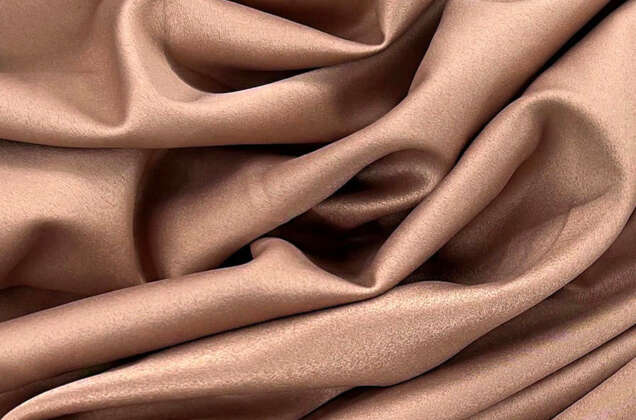 Свадебный сатин с лайкрой, кофе с молоком арт. 34