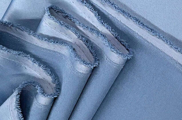 Свадебный сатин с лайкрой, горная весна арт. 32 2