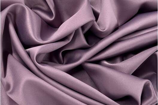 Свадебный сатин с лайкрой, серо-фиолетовый арт. 28